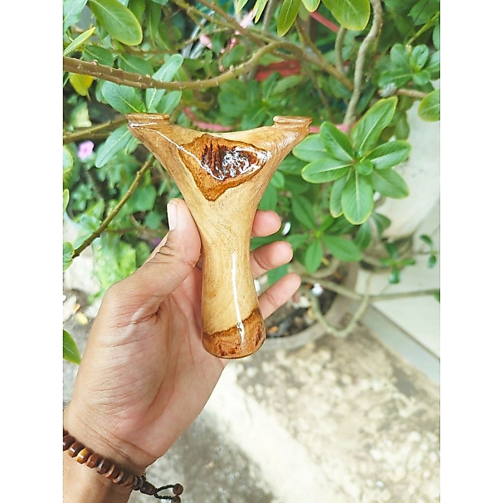 frame ketapel bahan kayu jambu air