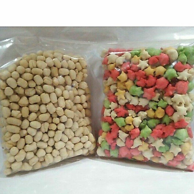 [KELETUK] 250g Pilus kencur & pilus bintang aloha / Jajanan Jadul / Cemilan Nostalgia / Jajanan Jadu