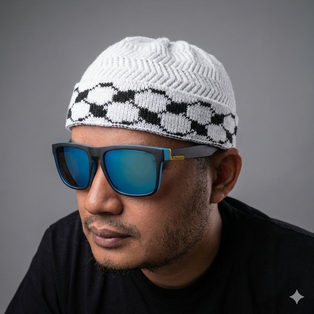 Peci Rajut Distro Akrom Beanie Hat Peci Kupluk Sholat Topi Pria Dewasa