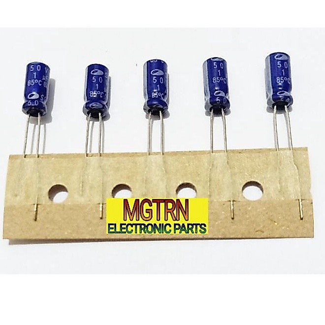 Elco 0,47uf/50v, 1uf/50v, 1uf/160v, 1uf/250v, 1uf/400v