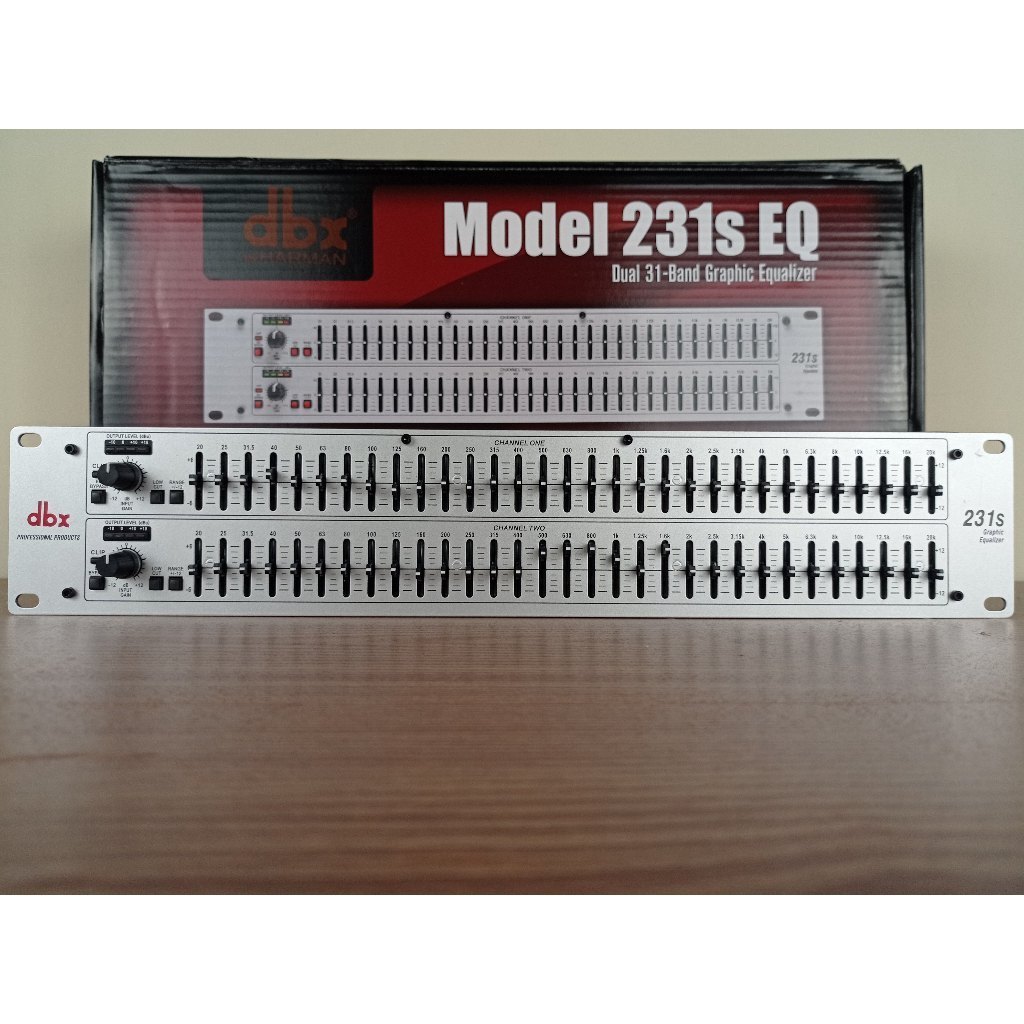 Equalizer DBX231S DBX 231S ( 2x 31 band )/ DBX 231 S