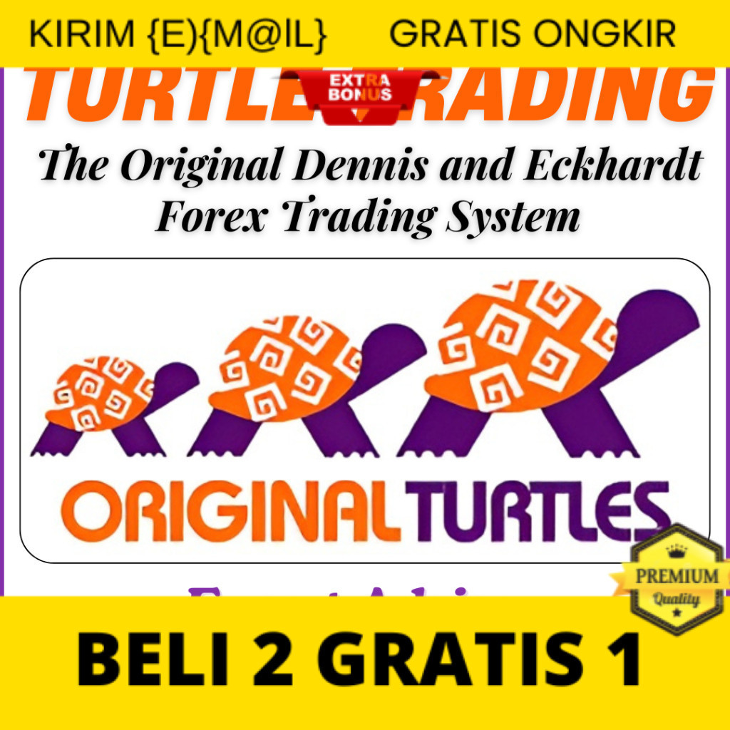 Turtle Trading EA For MT4 & MT5 - Expert Advisor Full Auto Robot Trading Original 100% Turtle Strate