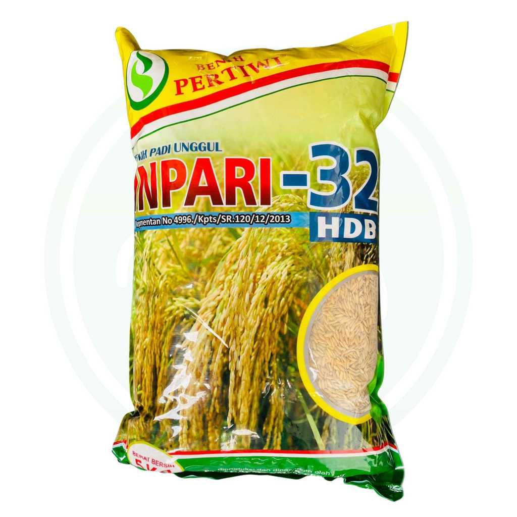 Benih Padi Unggul INPARI 32 HDB 5kg dari Benih Pertiwi