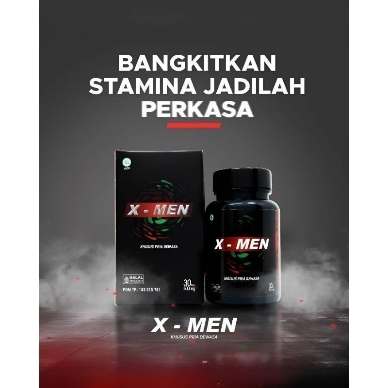 X-men Stamina Pria Original 100% BPOM
