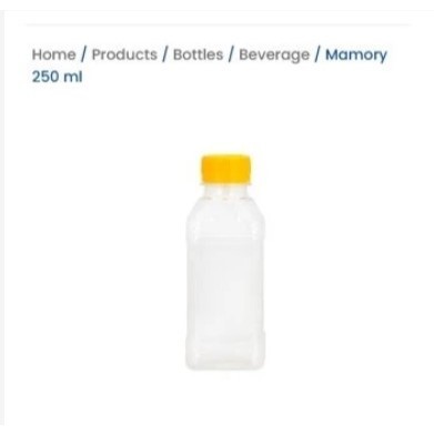 SID BOTOL MAMORY 250ML BOTOL TUTUP LN BOTOL PERSEGI BOTOL SUSU BOTOL CANTIK 250ML BOTOL MAMORY 250ML