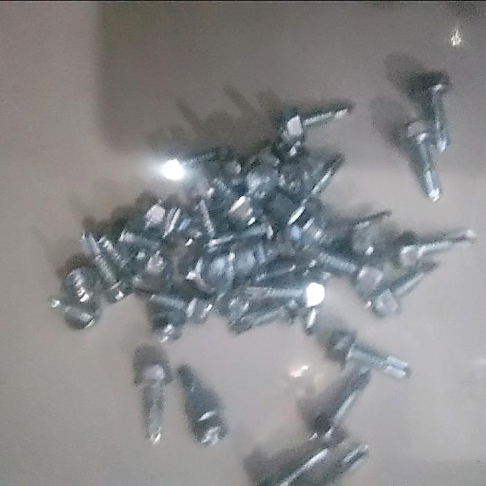NEW!! baut baja ringan baut roofing 10x16 isi 100pcs
