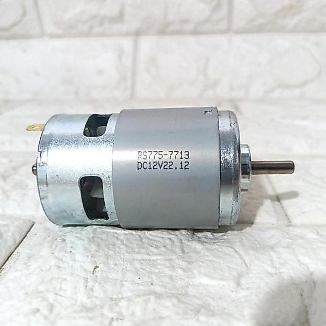 Dinamo 775 12V Motor Dc 775 High Speed High Torque 5Mm As Bearing
