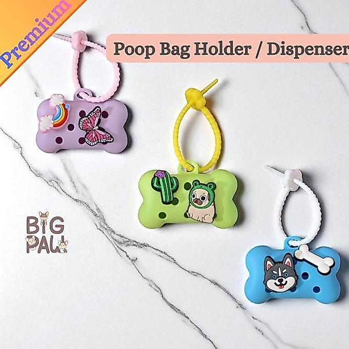 [ZGR] BigPaw Poop Bag Holder / Poop Bag Dipenser | Kapsul Poop Bag Dispenser Kantong Pup Anjing Kuci