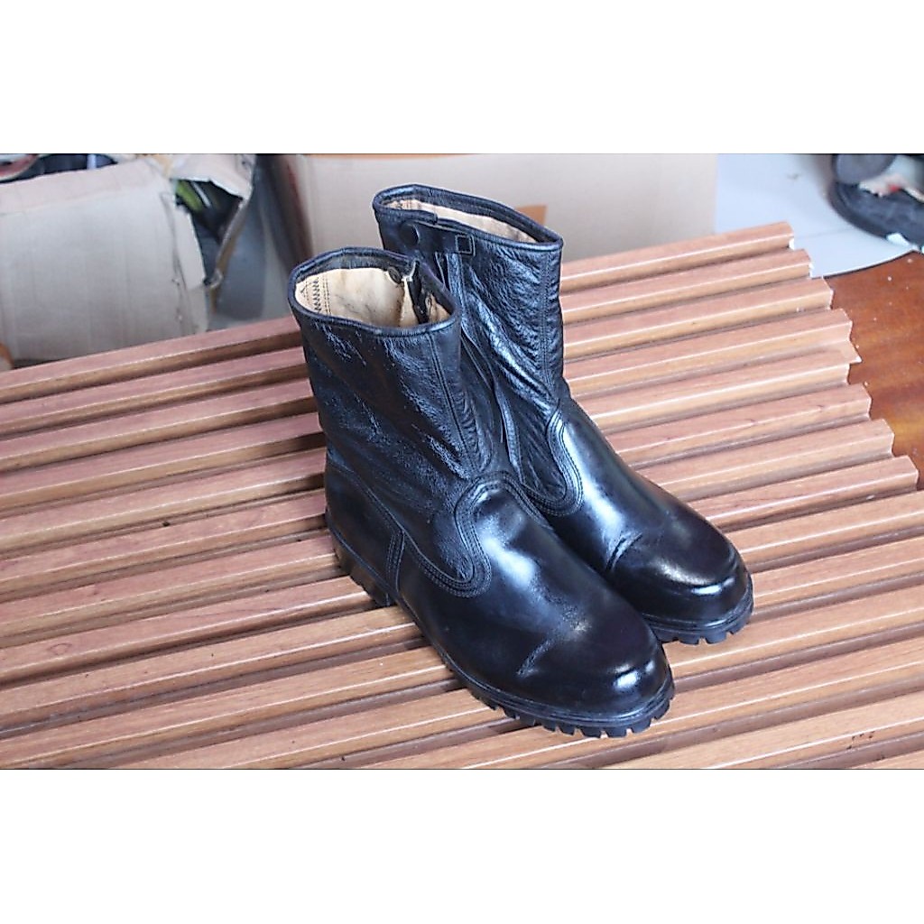 Sepatu  boot high modis struktur kaku  kulit asli "Hawkins england salon" upper kulit asli mantuk  o