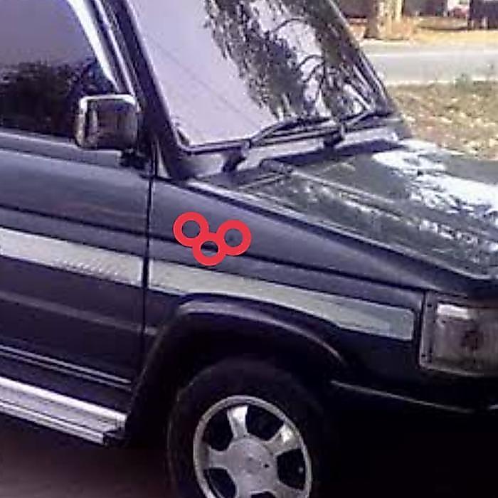 karet tutup lubang emblem fender kijang super grand rover