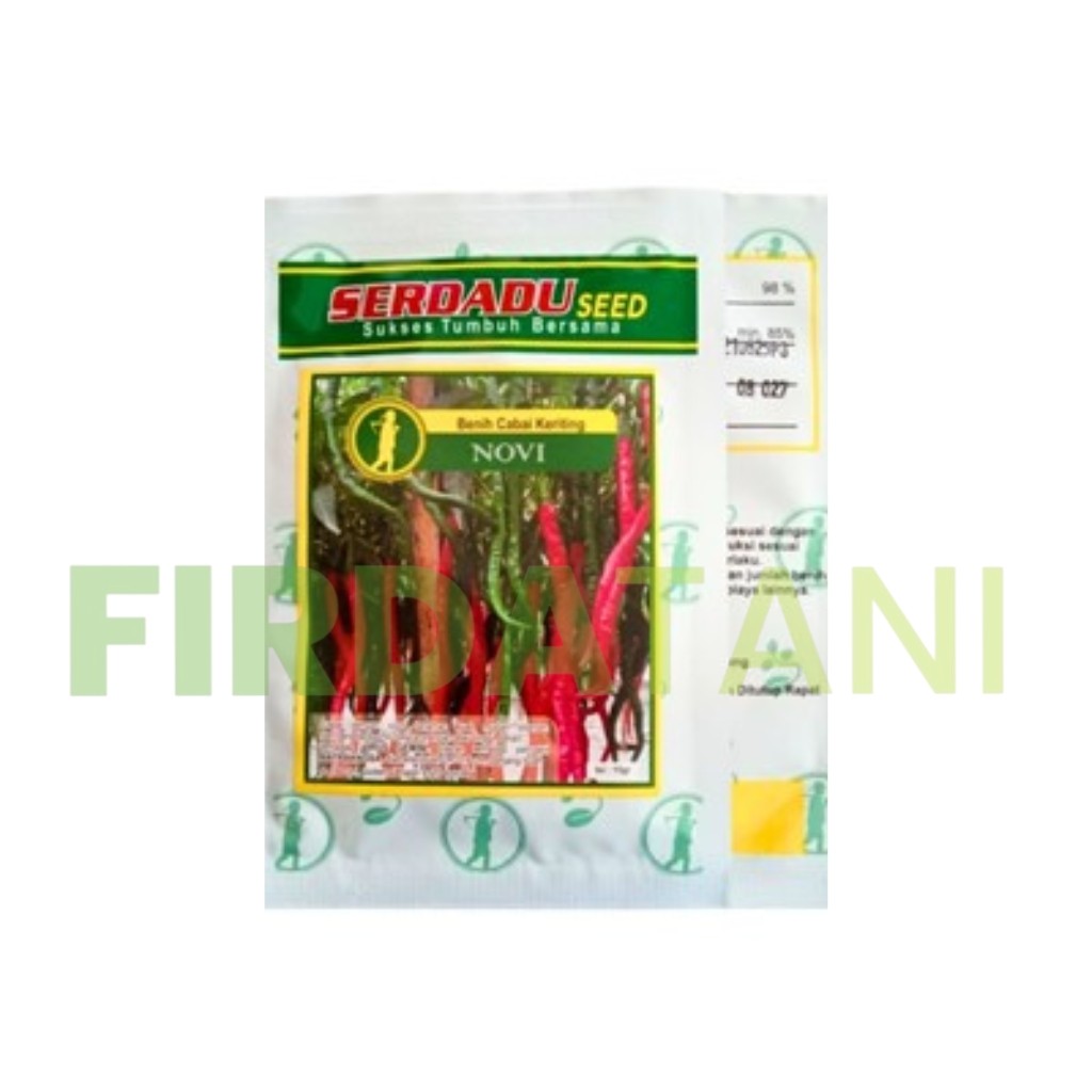 Benih Cabe Keriting NOVI 15gr Toleran Antraknosa Produksi Tinggi