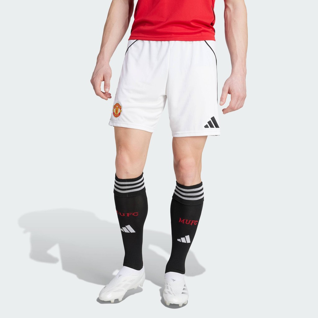 adidas Football Manchester United 25/26 Home Shorts Men White JI7430