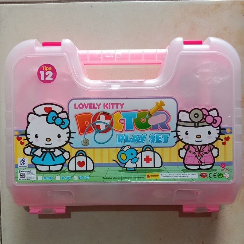 Koper Dokter Mainan Anak Dokteran Frozen Dokter hello kitty