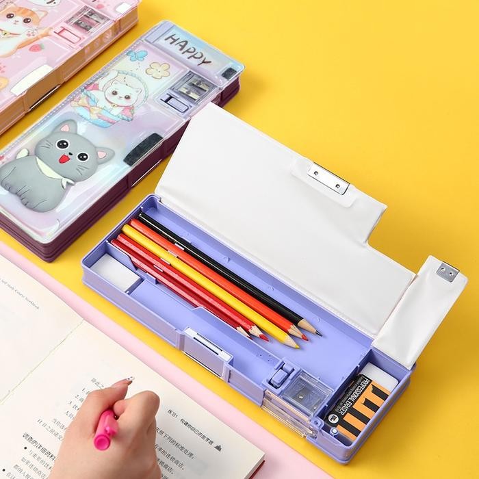 

【DELTA】KOTAK PENSIL ANAK MURAH | MOTIF ANAK TEMPAT PENSIL ANAK / Tempat Pensil Aesthetic Tempat Pensil Anak Laki Laki Waterproof Kotak Pensil Anak Perempuan Alat Tulis Sekolah ST-020 - ST-020-KN