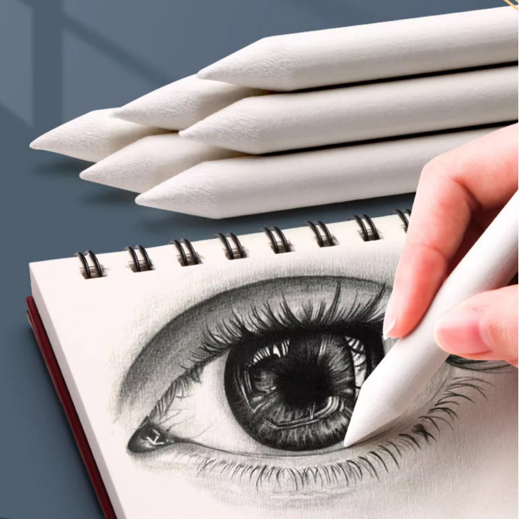 

PAPER STUMP BLENDING / SET KUAS MELUKIS PAPER STUMP / KUAS BLENDING STUMP UNTUK MELUKIS ISI 6 PCS UKURAN BERBEDA