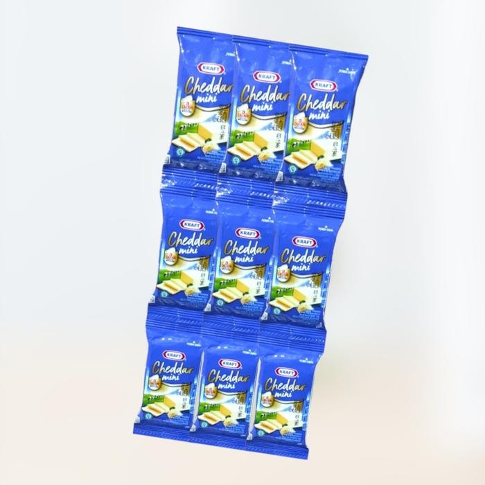 

HOT PRODUK Keju Kraft Cheddar Mini (8 Pcs)
