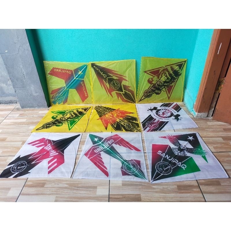 Layangan Sukhoi Standar