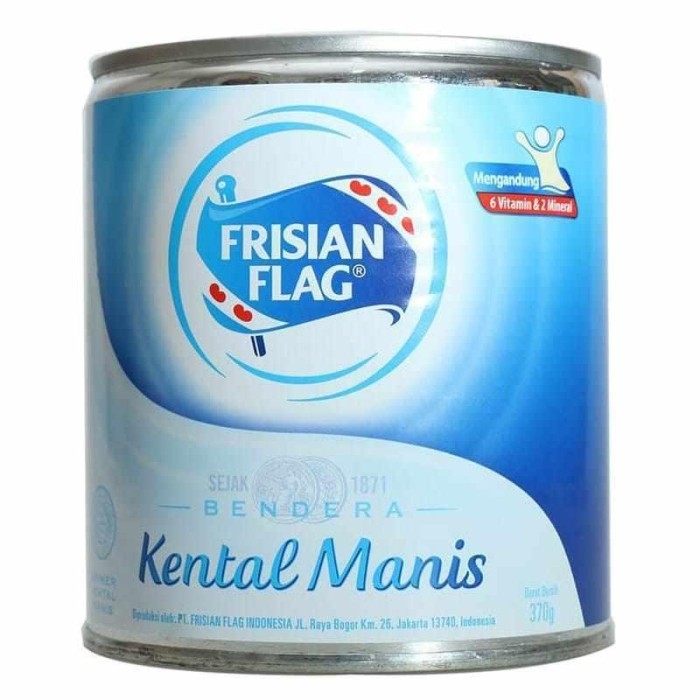 

FRISIAN FLAG Susu Kental Manis Kaleng 370g