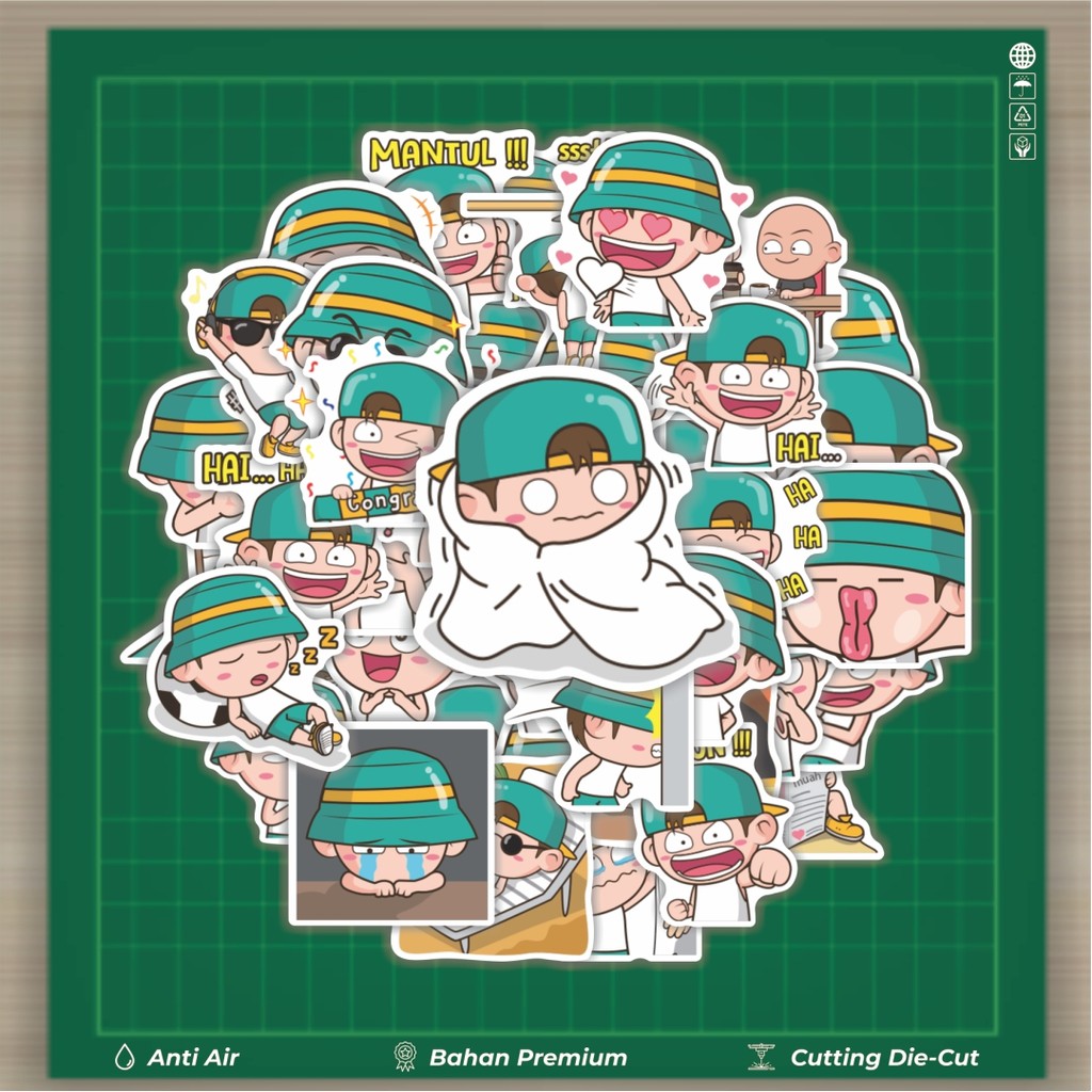 

HOT 50 PCS STIKER Stiker Cute Happy Kids [Anak kecil bahagia] Stiker Fashion Cars Decal Dingin Kartu Album Custom Vinyl Anti Air- Sticker Aesthetic Buku Journal Koper Casing HP Tablet Laptop Helm Motor Botol Minum
