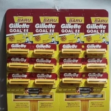 Gilette Goal Kuning II Termurah"  Per 12 pcs