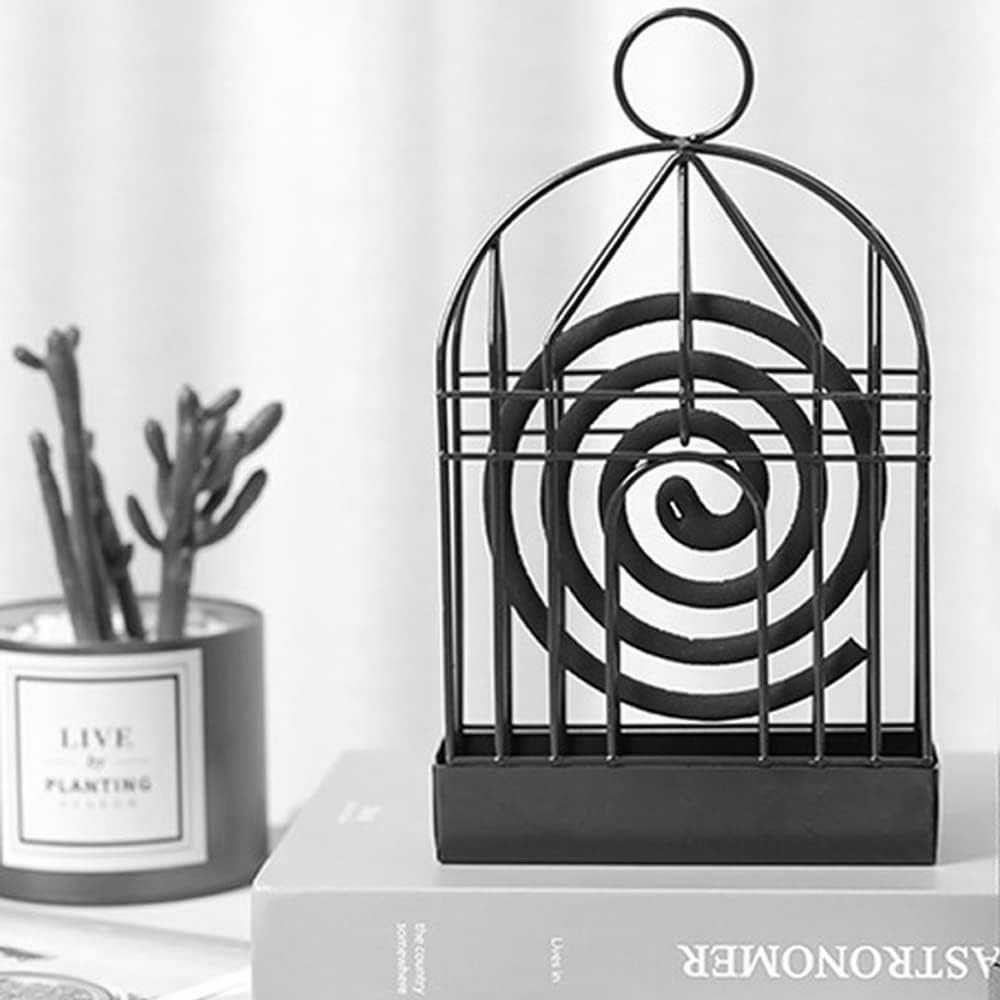 

Domura Tempat Obat Nyamuk Bakar Bird Cage Mosquito Coil Holder Fireproof - TK01