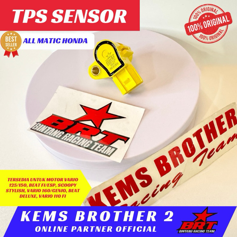 SENSOR TPS BRT HONDA VARIO 125 VARIO 150 BEAT POP BEAT ESP BEAT FI BEAT STREET GENIO BEAT DELUXE TPS