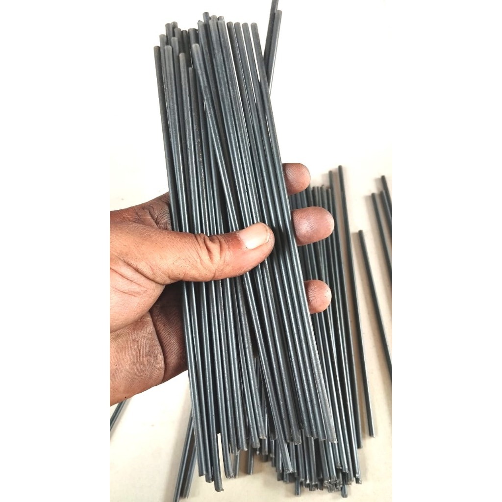 10pcs As Baja 4mm As Baja Hitam Paser 20cm kuat