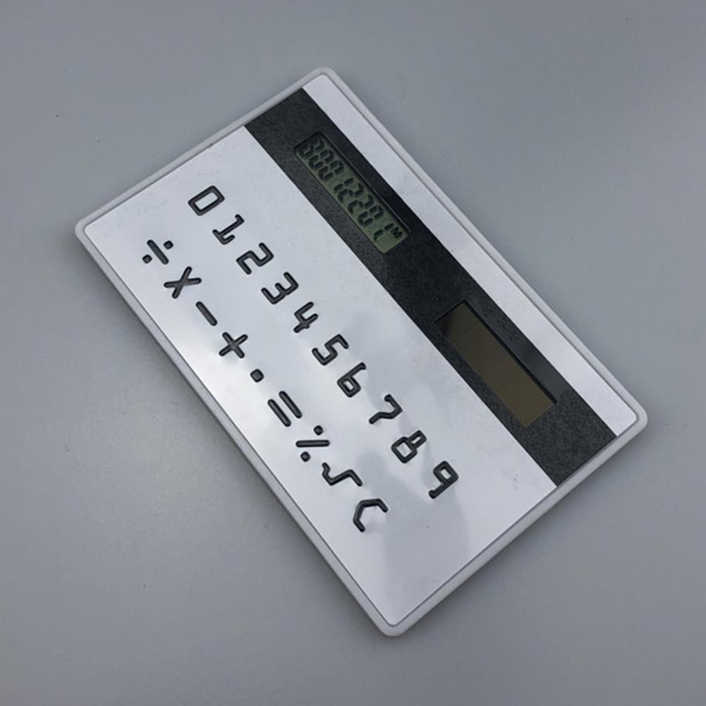 

Handheld Calculator Impact Resistant Student Calculator Eco-friendly Ultra Thin Reliable 8-Digit Display Mini Calculator