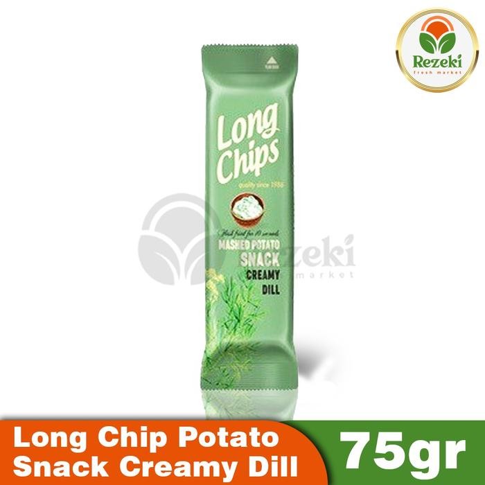 

Long Chips Mashed Potato Snack Creamy Dill [75 gr]