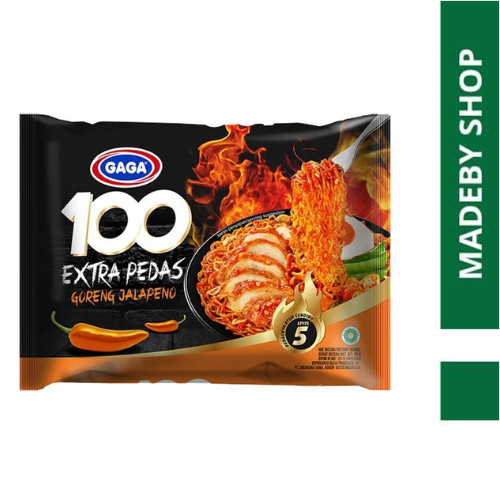 

ECER MIE GAGA 100 MIE GORENG JALAPENO- 85gr