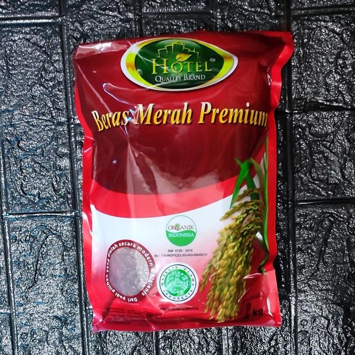 

Beras Merah Premium Merk Hotel @ 2 kg