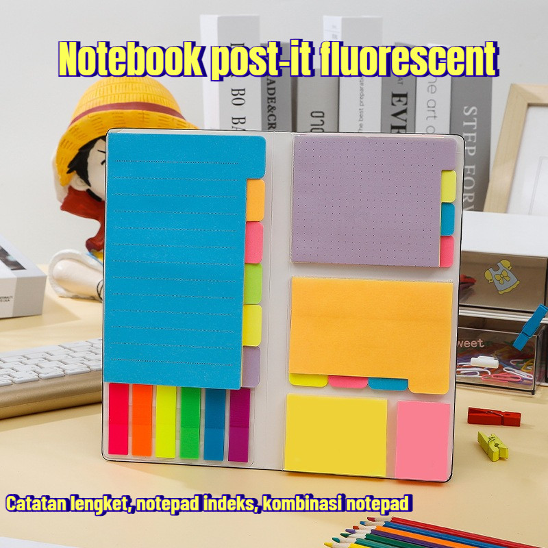 Sticky Sticky Sticker Multifungsi Sederhana Catatan Sticky Catatan Catatan Buku Pesan Mahasiswa Krea