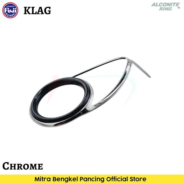 Ring Guide Fuji KLAG K Series Alconite Chrome 1Pcs Cincin Joran Original Japan - KLAG 16