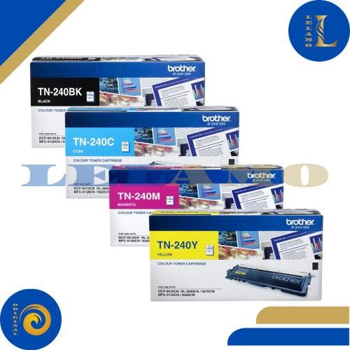 Toner Brother TN - 240 (TN-240BK Black | TN-240C Cyan | TN-240M Magenta | TN-240Y Yellow) for Printe