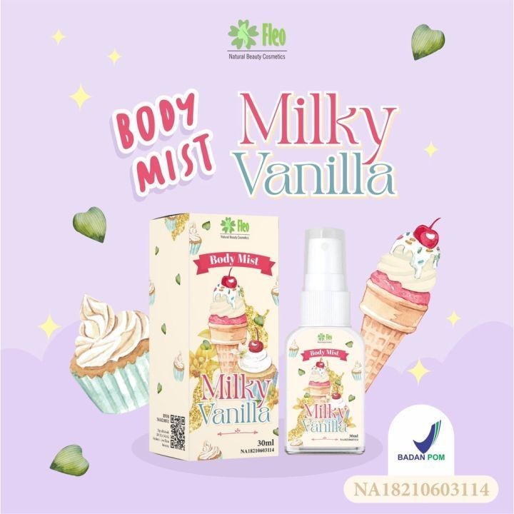 [ BPOM ] Fleo Pewangi Badan / Body Mist 30ml BPOM