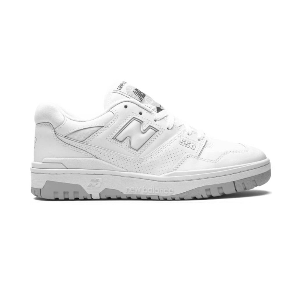 New Balance 550 Triple White Grey Men
