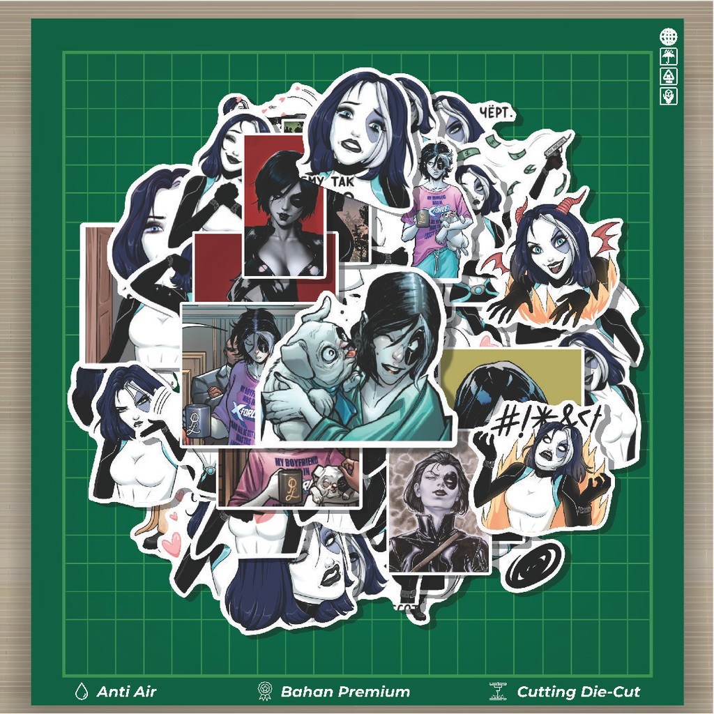 

HOT 50 PCS STIKER Stiker Domino Girls Stiker Fashion Cars Decal Dingin Kartu Album Custom Vinyl Anti Air- Sticker Aesthetic Buku Journal Koper Casing HP Tablet Laptop Helm Motor Botol Minum