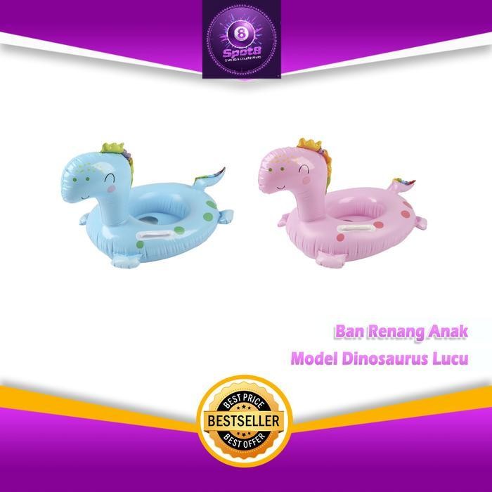 Spot8Murah Ban Renang Anak Dinosaurus Lucu – Diameter 60cm | Pelampung Bayi Aman & Nyaman A201 - A20