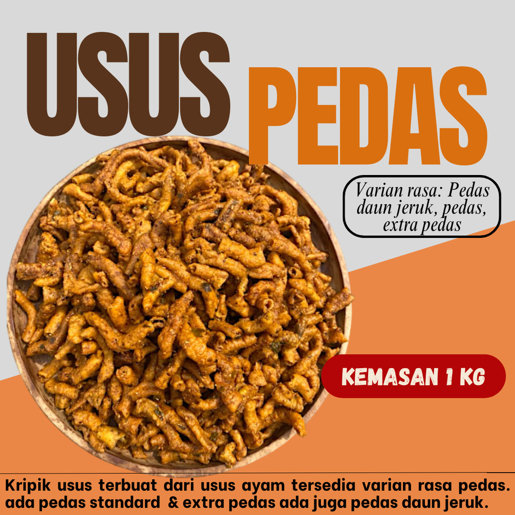 

1 kilogram kripik usus crispy premium