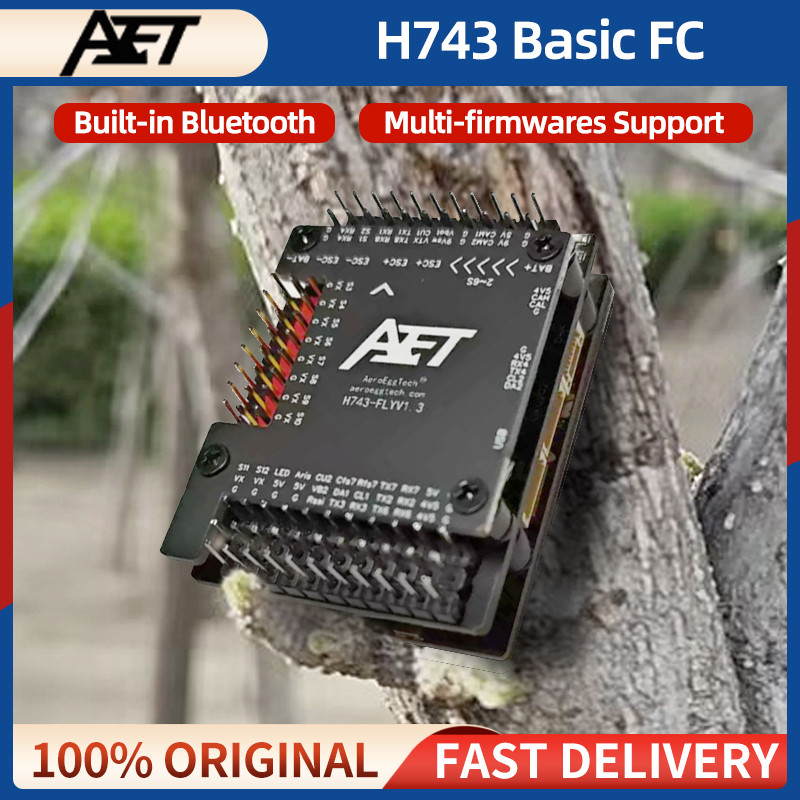 AET H743 Flight Controller H743-Basic FC Support ArduPilot INAV PX4 (GPS Airspeed Meter Optional) Fo