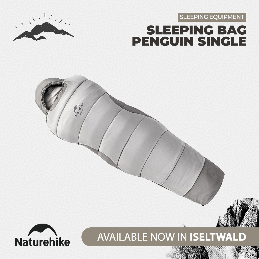 Naturehike Sleeping Bag Penguin P300-P400 Single NH21MSD03 SB Camping Outdoor