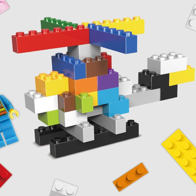 new deals lavlee - m6335 mainan edukasi anak brick kecil isi 500 pcs & 1000 pcs / mainan lego block