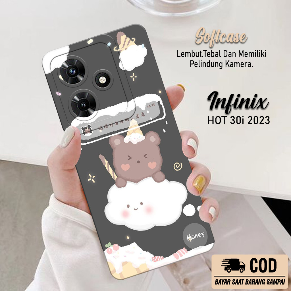 Case Hp Infinix Hot 30i 2023 - Softcase Infinix Hot 30i Terbaru - Casing Infinix Hot 30i - Kesing In