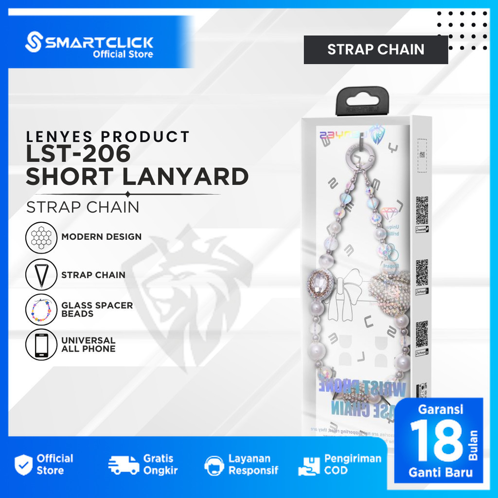 

Lenyes LST-206 Lanyard Casual Tali Gantungan Praktis Serbaguna