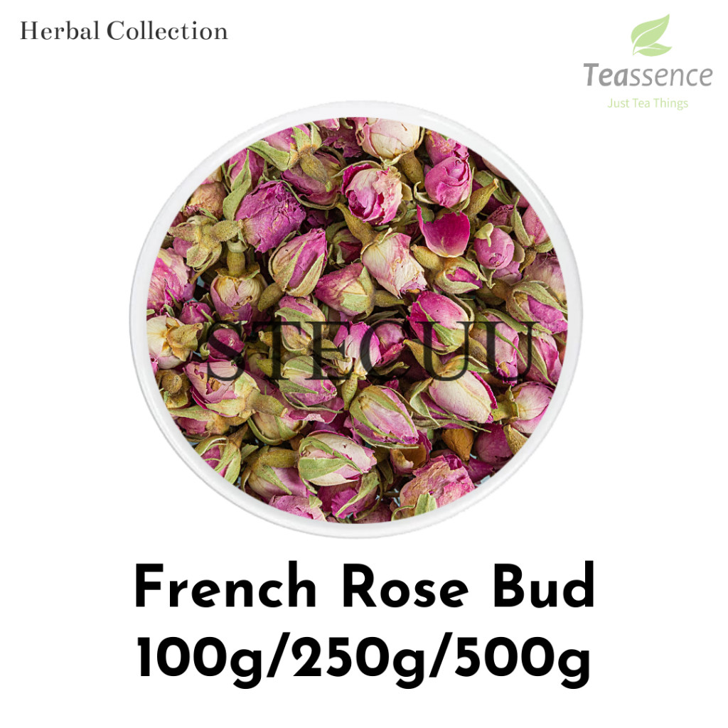 

French Rose Bud / Pink Rose Bud 100g/250g/500g Purple Rose Bud / Teh Wangi / Teh Bunga /Teh Sehat