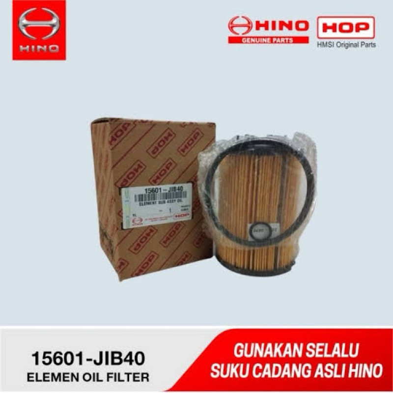 OLI FILTER HINO DUTRO EURO 4  FILTER OLI HINO DUTRO EURO 4 15601-JIB40