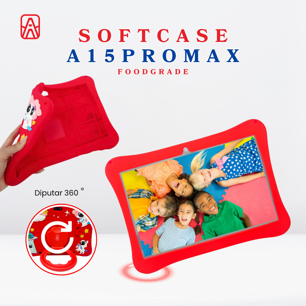 AMIYO - Softcase A15 PRO MAX Pelindung Tablet Bahan FOODGRADES