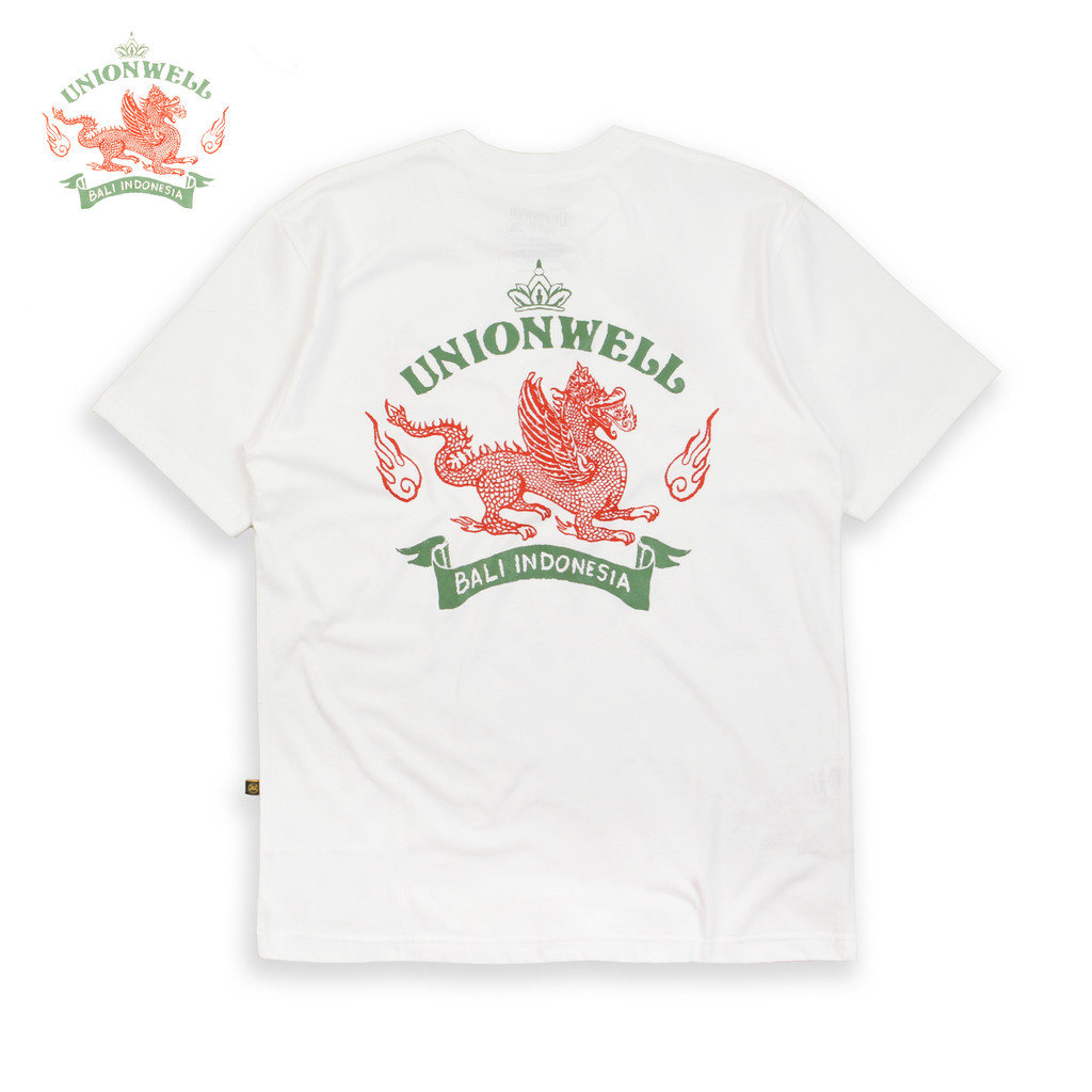 Unionwell T-shirt Original Kaos Taksaka White