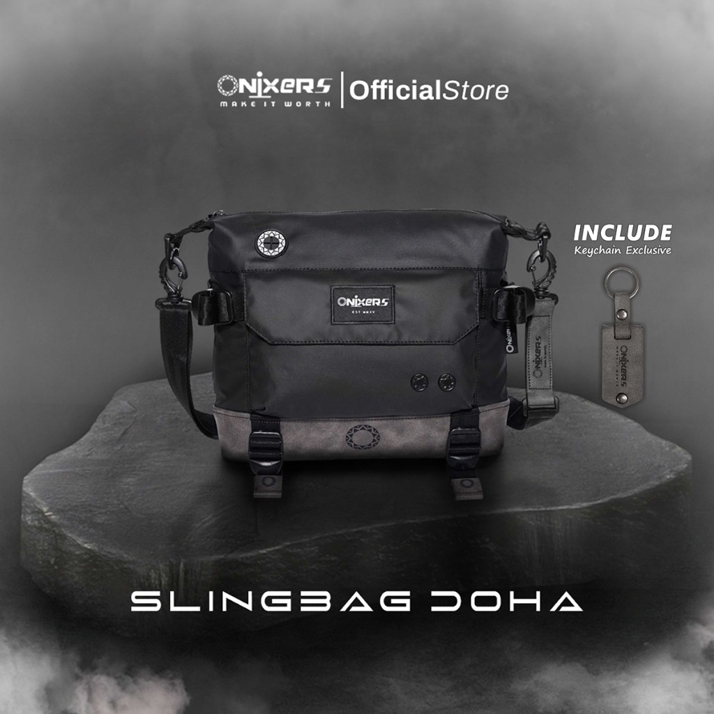 HEGEMAN.SHOP Onixers DOHA Slingbag Tas Selempang Pria Waterproof