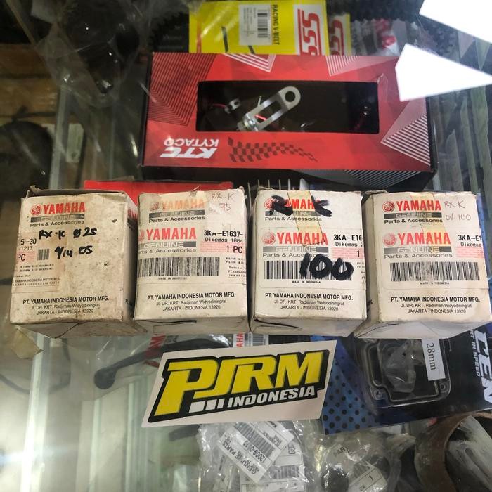 Ready Piston RX KING Ori os 25 50 75 100 bungkus putih NOS ori Yamaha Original
